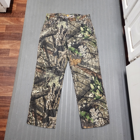 Carhartt Mossy Oak Camo Carpenter Relaxed Fit Baggys 32x30 EUC